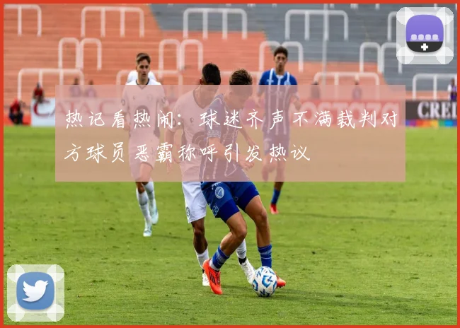 热记看热闹：球迷齐声不满裁判对方球员恶霸称呼引发热议